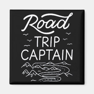 Road Trip Captain I Magnet