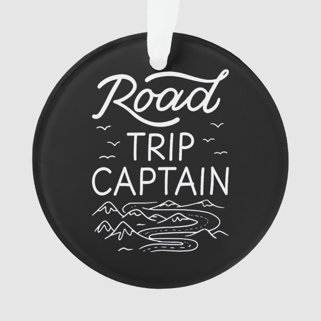 Road Trip Captain I Ornament (Front)