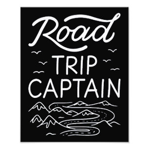 Road Trip Captain I Photo Print