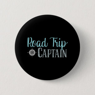 Road Trip Captain Road Trip 2 Inch Round Button