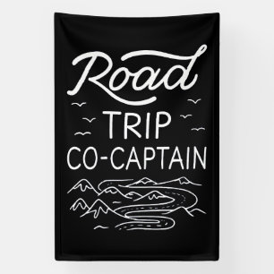 Road Trip Co-Captain I Banner