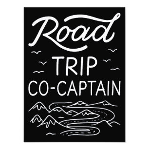 Road Trip Co-Captain I Photo Print