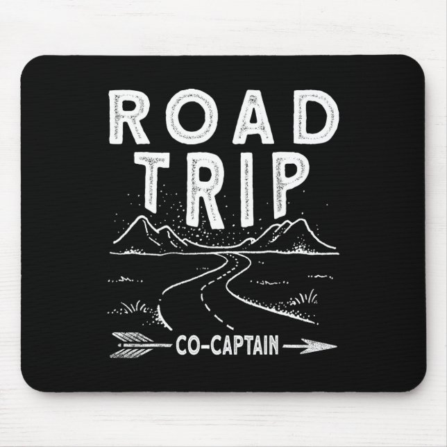 Road Trip Co Captain Road Trip 2  Mouse Pad (Front)