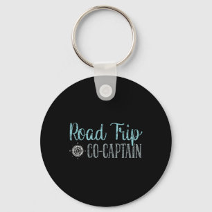 Road Trip Co Captain Road Trip 4  Keychain