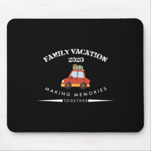 Road Trip Family Vacation Matching Family Mouse Pad