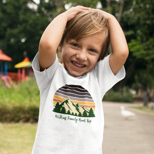 Road Trip Green Forest Cool Custom Nature Toddler T-shirt