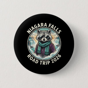 Road Trip Squad Niagara Falls Souvenirs Family 2 Inch Round Button