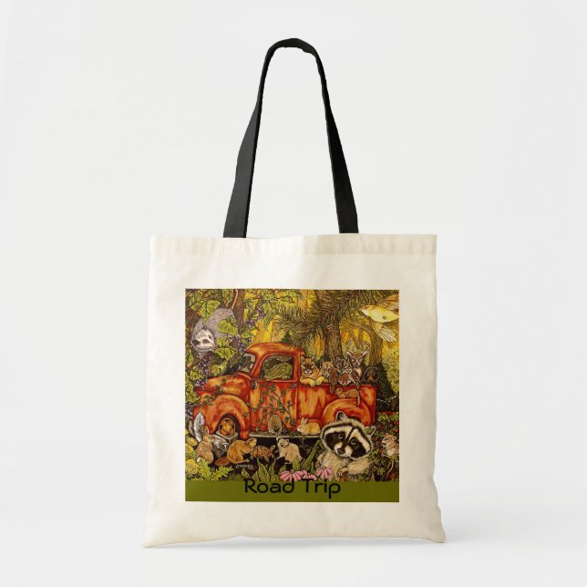 Road trip tote bag (Front)