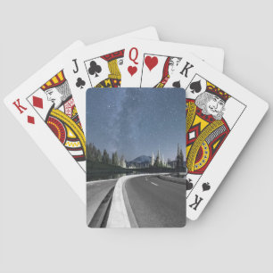 Road Trip under the Milkyway Playing Cards