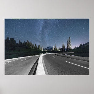 Road Trip under the Milkyway Poster