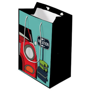 Road Trip Vacation Medium Gift Bag