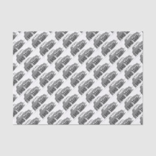 Road Trip Vintage Car Tissue Paper