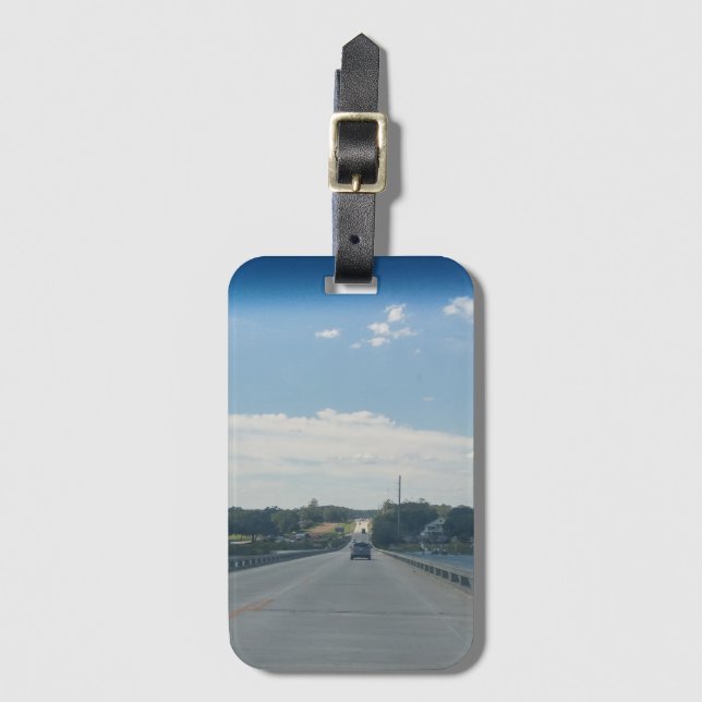 road trip windshield luggage tag (Front Vertical)