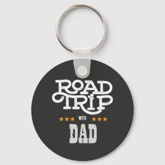 Road Trip with Dad Keychain