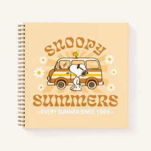 Road Trippin   Peanuts Snoopy Summers Notebook