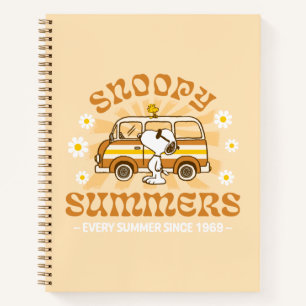 Road Trippin   Peanuts Snoopy Summers Notebook