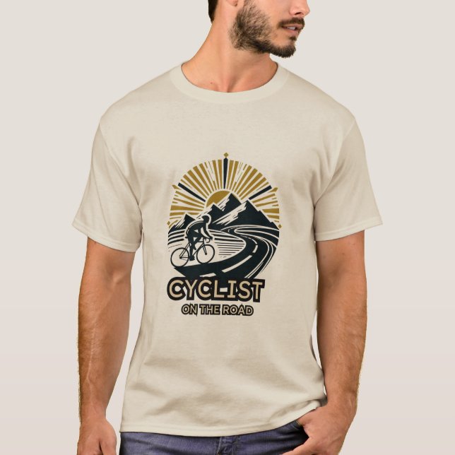 Road Warrior Sand Cycling Tee (Front)