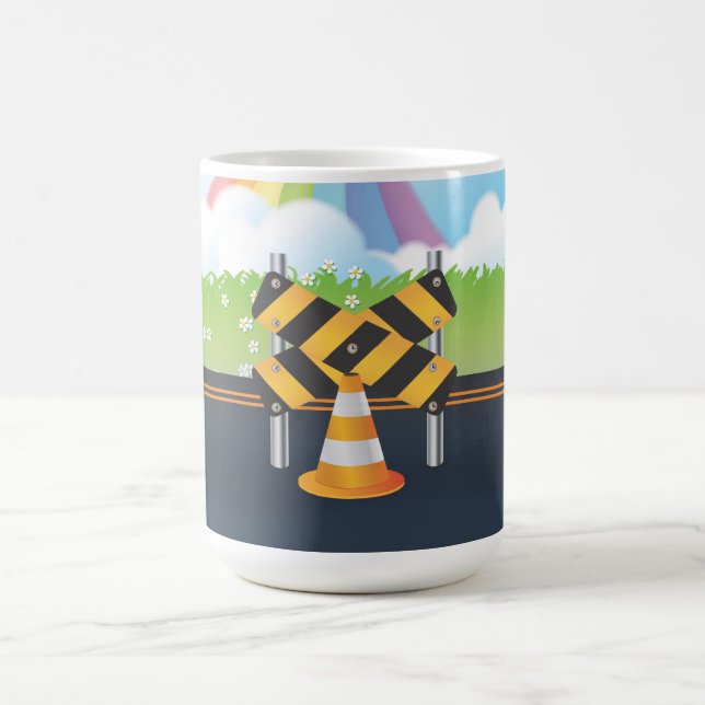 Road Works Coffee Mug (Center)
