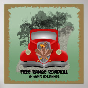 Roadkill Dinner Poster