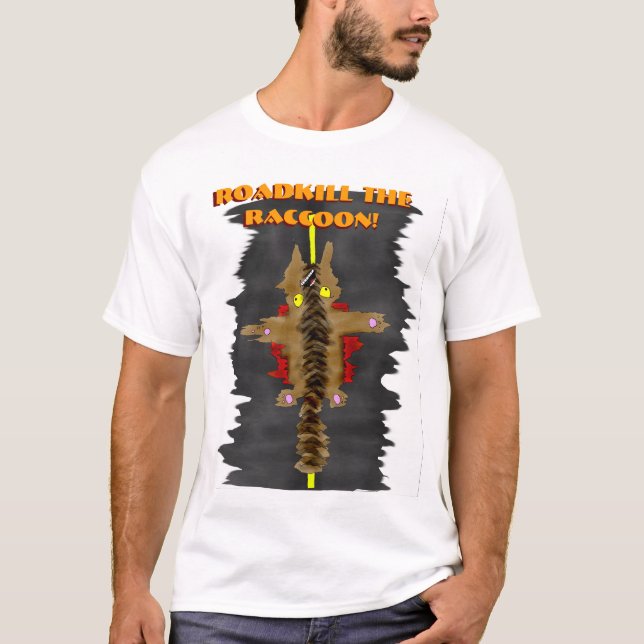 Roadkill the Raccoon T-Shirt (Front)