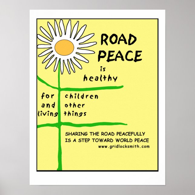 RoadPeace-healthy Poster (Front)