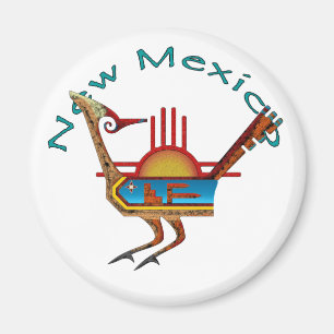 Roadrunner - New Mexico Magnet