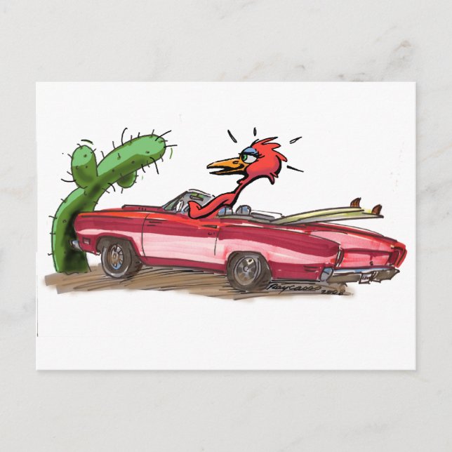 RoAdRuNNeR Postcard (Front)