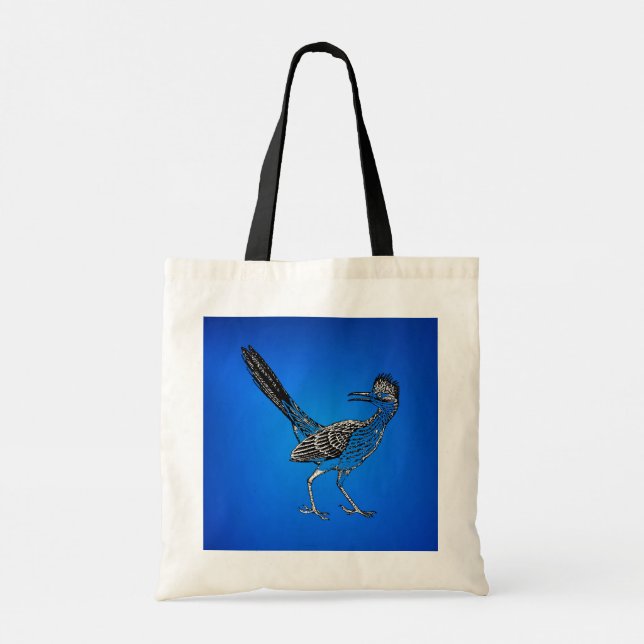 Roadrunner Symbol Native American Tote Bag (Back)