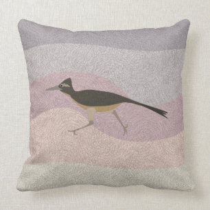 Roadrunner Throw Pillow