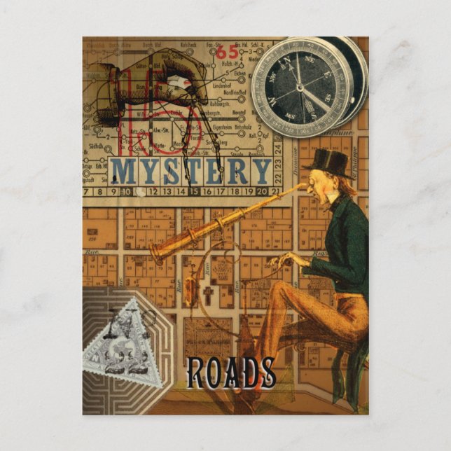 Roads- Lenormand Postcard (Front)