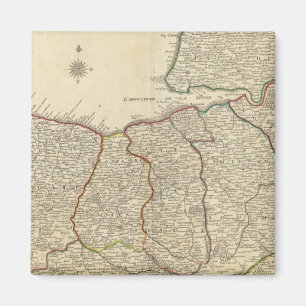 Roads of France Magnet