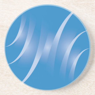 roads on blue coaster