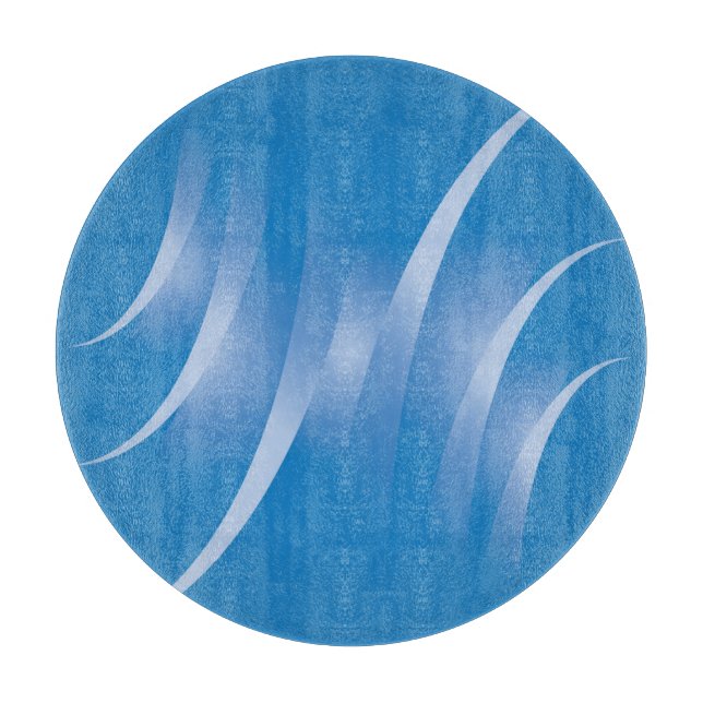 roads on blue cutting board (Front)