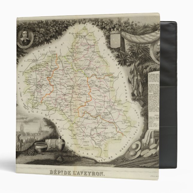 Roads, Towns, Cities Binder (Front/Inside)