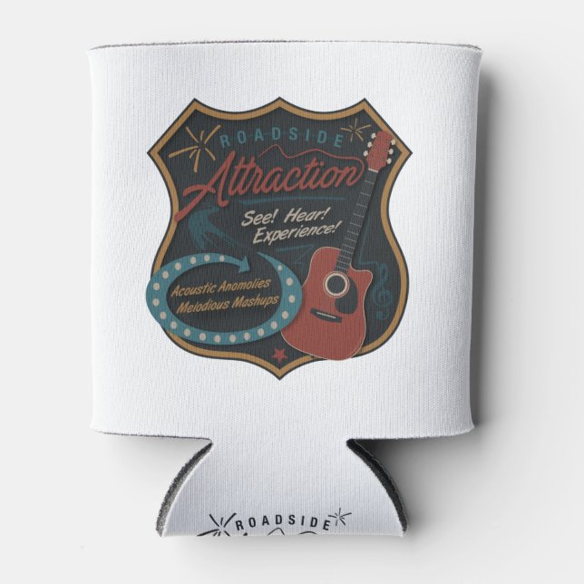 Roadside Attraction Can Cooler (Slate) (Front)