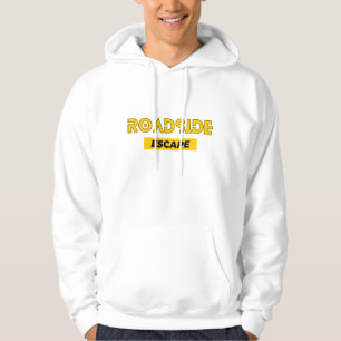 ROADSIDE ESCAPE Typography Design Hoodie