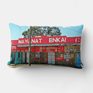 Roadside Kenya Lumbar Pillow