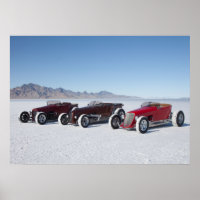 Roadsters on the Salt Flats
