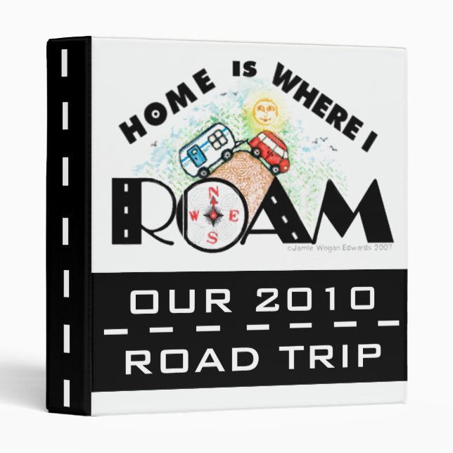Roadtrip Photo Binder (Front/Spine)