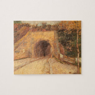 Roadway Underpass, Viaduct by Vincent van Gogh Jigsaw Puzzle