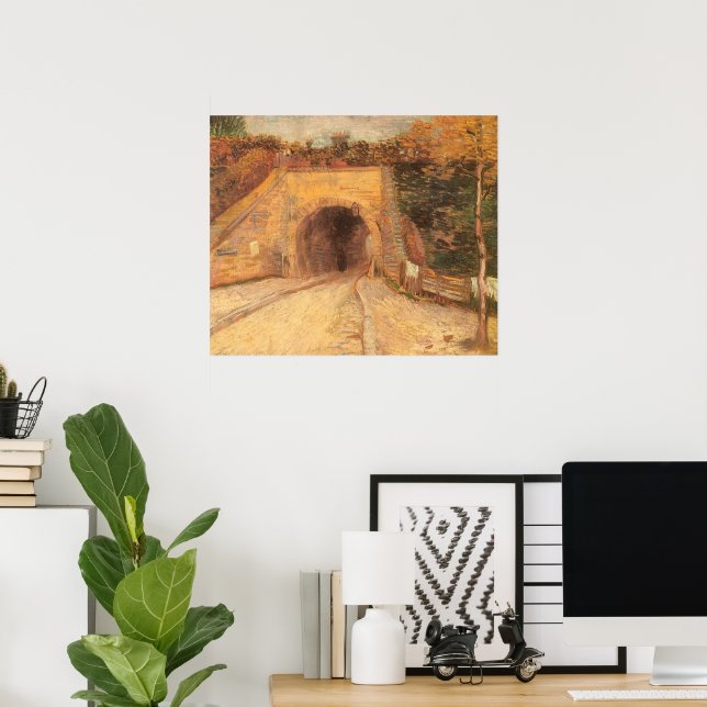 Roadway Underpass, Viaduct by Vincent van Gogh Poster (Home Office)