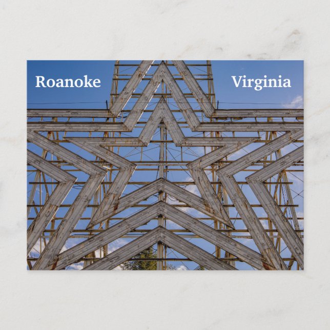 Roanoke Star Postcard (Front)