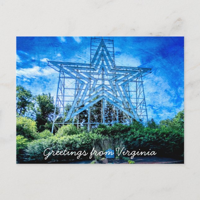 Roanoke Star Postcard (Front)