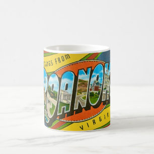 Roanoke, VA Vintage Mug