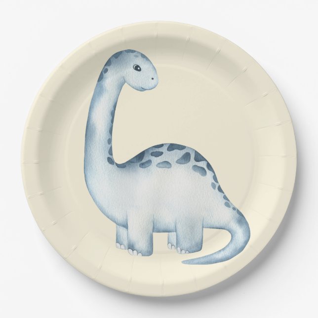 Roar It's a Boy paper plates (Front)
