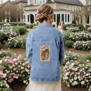 Roar of Power Tiger - Tshirt Denim Jacket