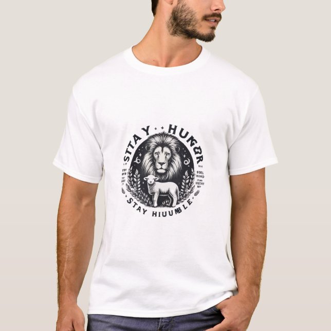 Roar of the Lion, Heart of the Goat T-Shirt (Front)