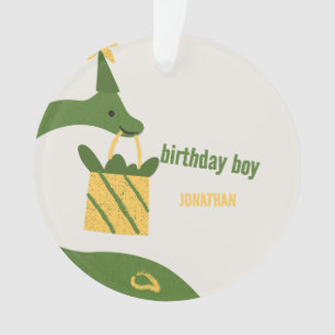 Roar Party Animals Birthday Ornament