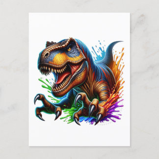 Roar-Some Dinosaur, Fun T-Rex Dino Card for Kids
