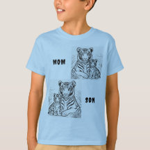 Roar Together: Mom and Son Safari Adventure